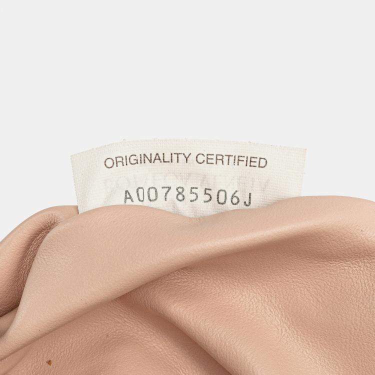 Pre Owned Bottega Veneta Pink Small Nappa Intrecciato Gemelli Hobo