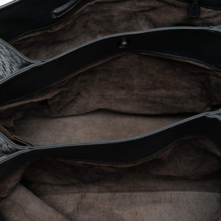 Pre Owned Bottega Veneta Medium Nappa Intrecciato Roma Tote