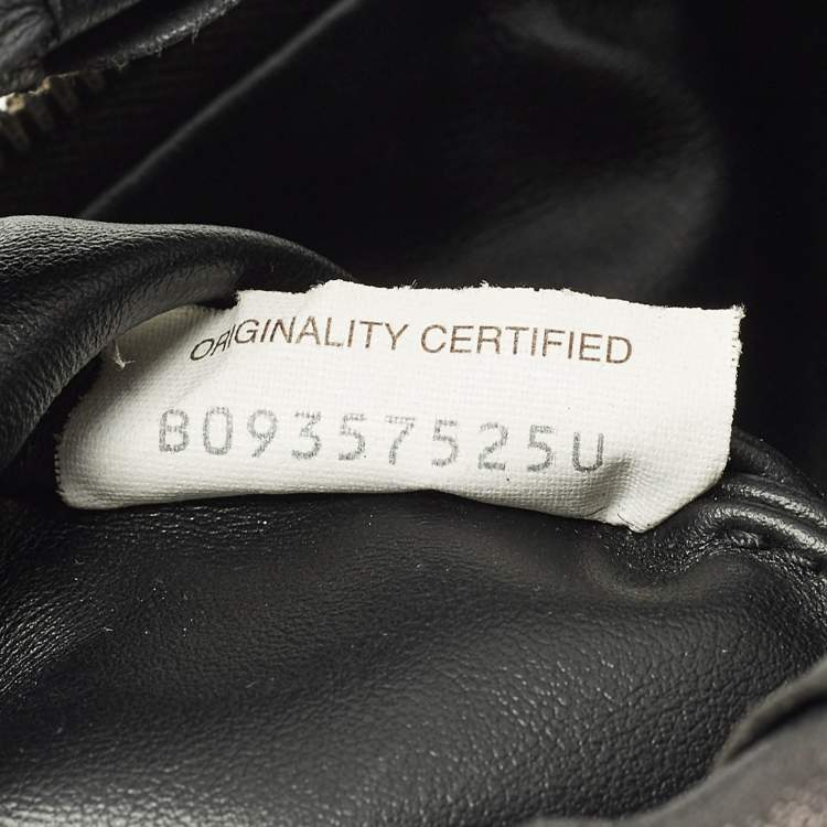 Pre Owned Bottega Veneta Jodie Mini Black Intrecciato Leather Hobo