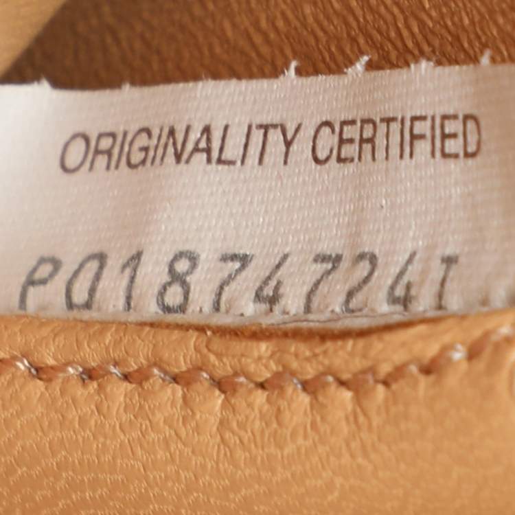 Pre Owned Bottega Veneta Mount Large Beige Leather Crossbody Bag