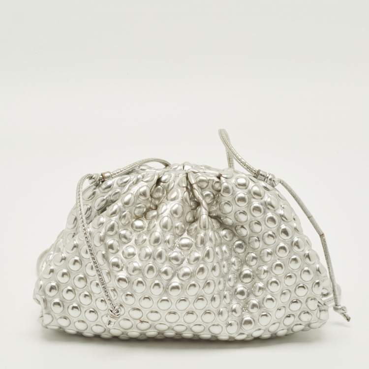 Pre Owned حقيبة بوتيغا فينيتا جلد أخضر صغيرة ذا باوتش