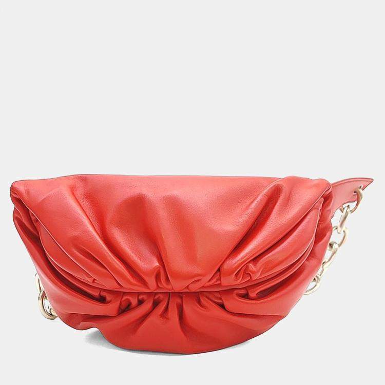 Pre Owned Bottega Veneta Chain Belt Bag