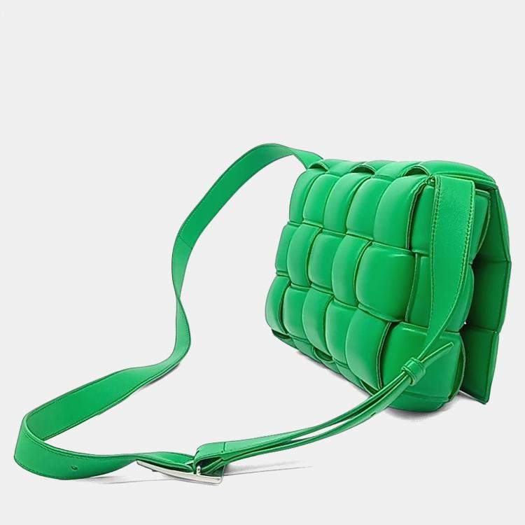 Pre Owned Bottega Veneta padded cassette bag