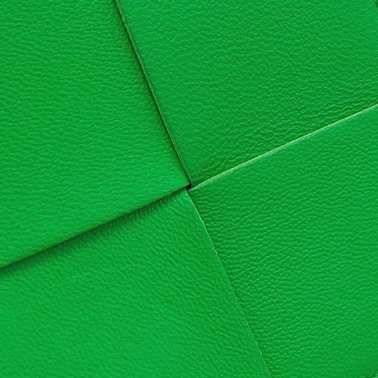 Pre Owned Bottega Veneta Green Leather Bottega Veneta Candy Cassette Bag