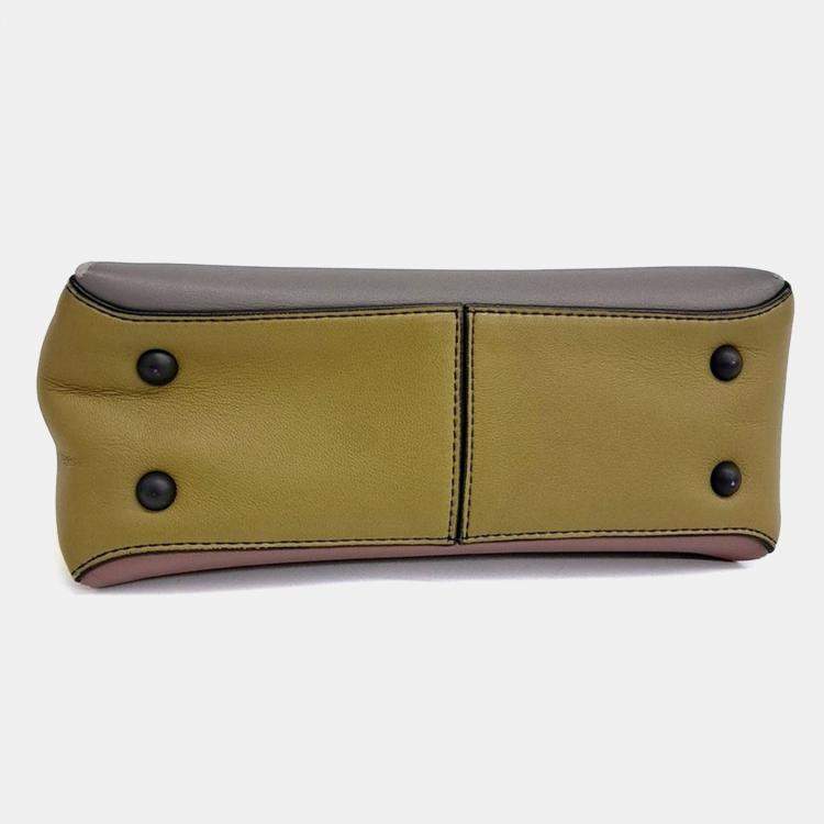 Pre Owned Bottega Veneta Multicolor Leather tote and shoulder bag