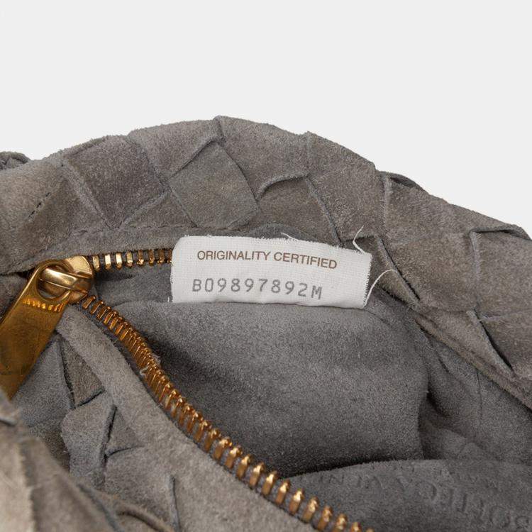 مملوكة مسبقًا Bottega Veneta Mini Suede Intrecciato Jodie