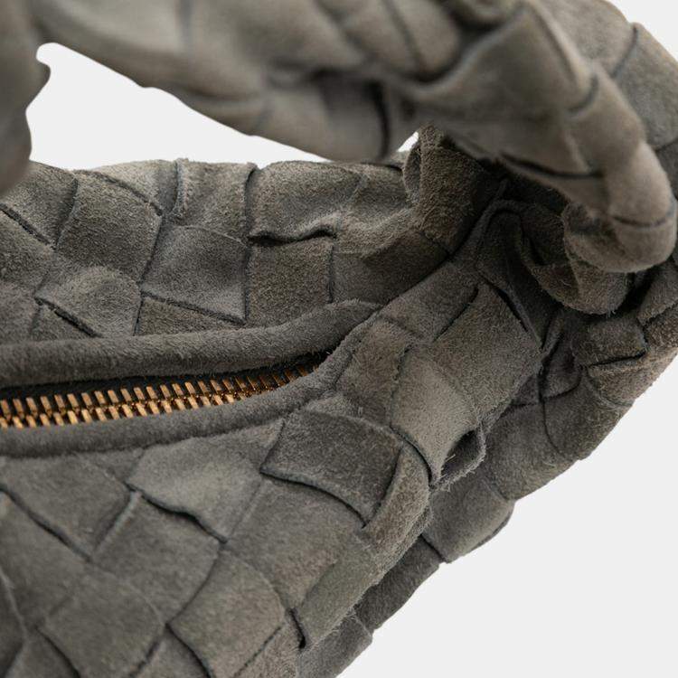 مملوكة مسبقًا Bottega Veneta Mini Suede Intrecciato Jodie