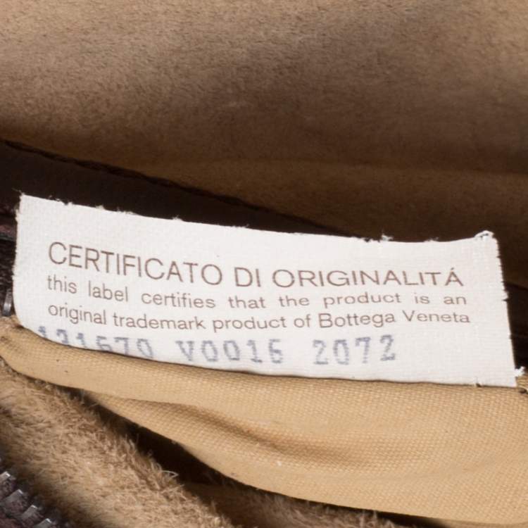مملوكة مسبقًا Bottega Veneta Brown Intrecciato Leather Frame Satchel