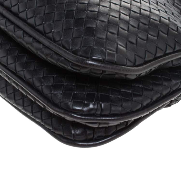 bottega veneta small loop intrecciato woven hobo bag