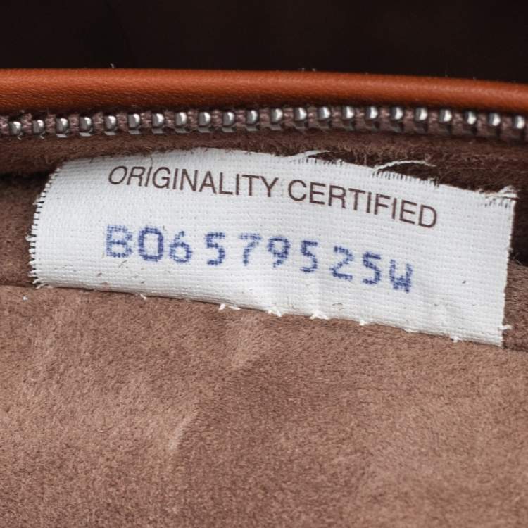 Pre Owned Bottega Veneta Brown Leather Shopper Tote