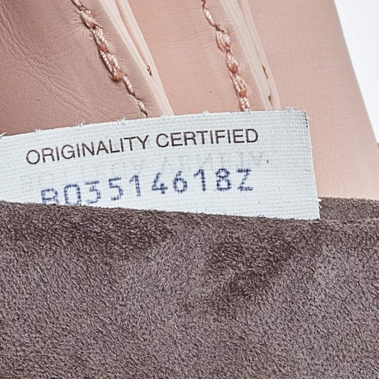 Pre Owned Bottega Veneta Pink Intrecciato Leather Medium Roma Tote