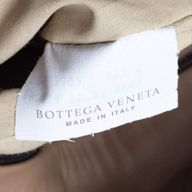 Pre Owned Bottega Veneta Tan Intrecciato Leather Drawstring Sling Backpack