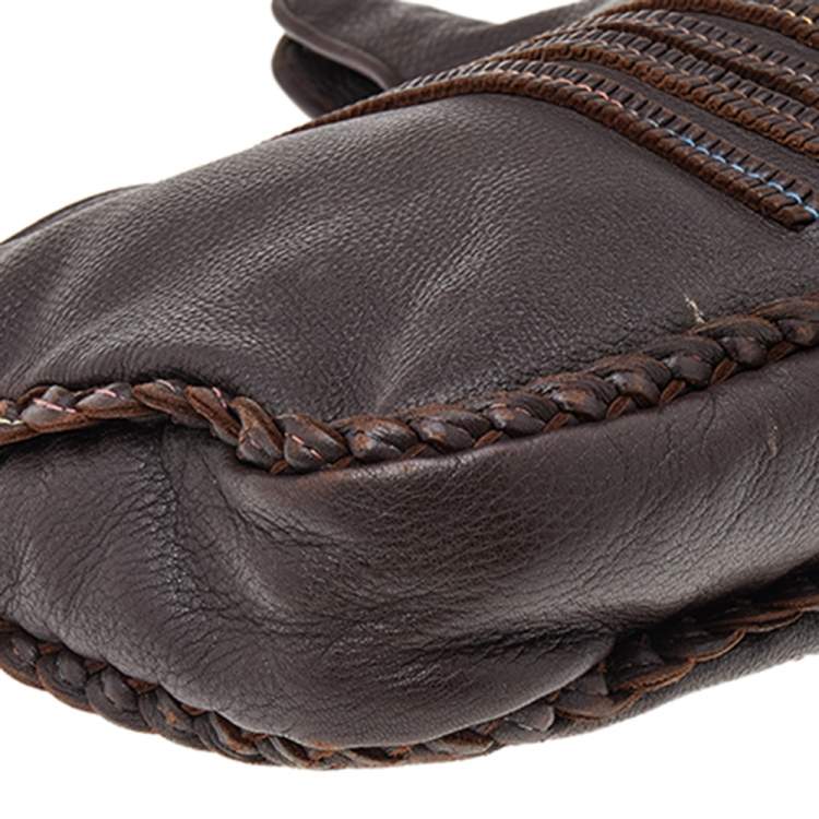 مملوكة مسبقًا Bottega Veneta Brown Leather Hobo