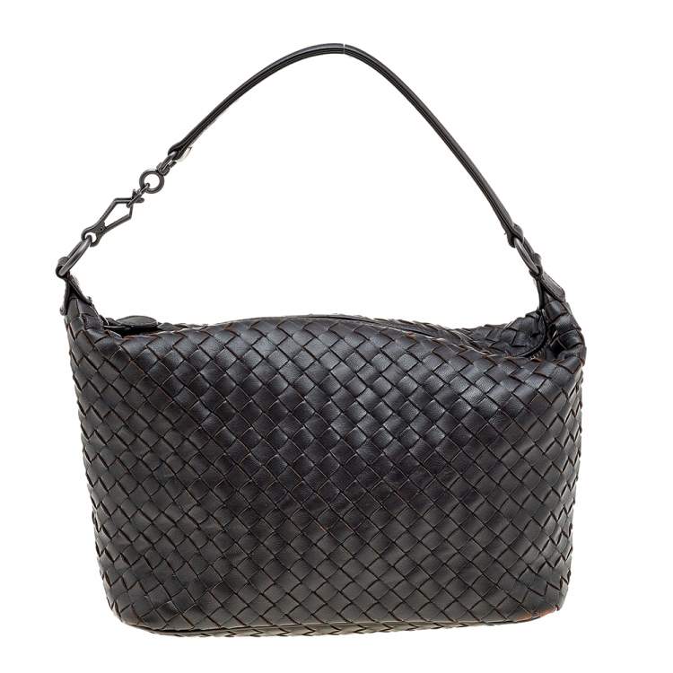 Bottega Veneta Black Woven Sardine Small Bag TheDoubleF, 50% OFF