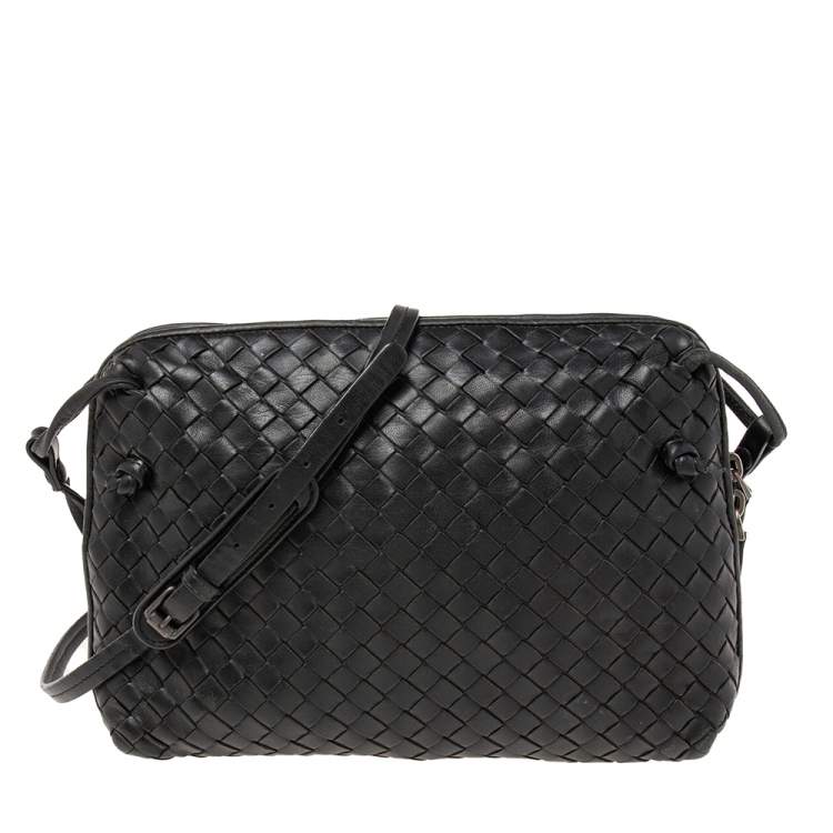 Bottega Veneta Nodini Crossbody Bag - Black Crossbody Bags, Handbags -  BOT223868