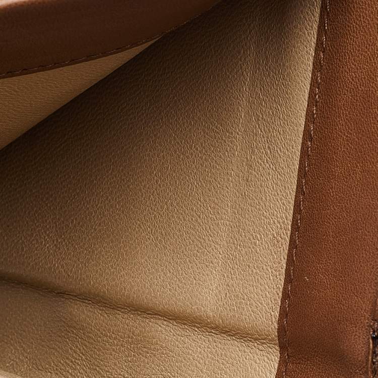 Pre Owned Bottega Veneta Multicolor Intrecciato Leather And Velvet Trifold Wallet