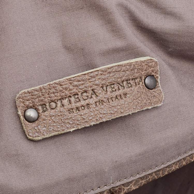 Pre Owned Bottega Veneta Multicolor Deerskin Leather Laptop Bag