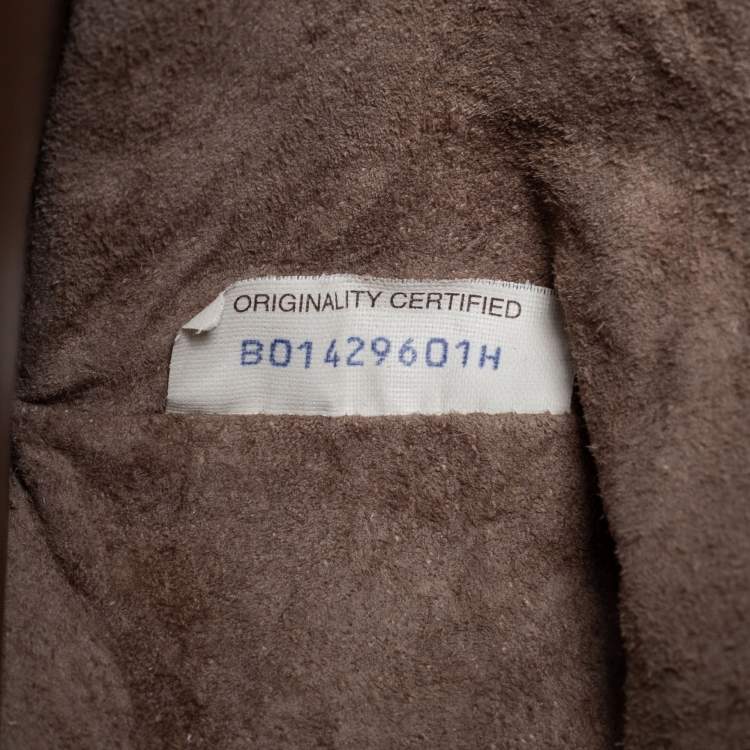 Pre Owned Bottega Veneta Brown Leather Intrecciato Double Sided Flap Shoulder Bag