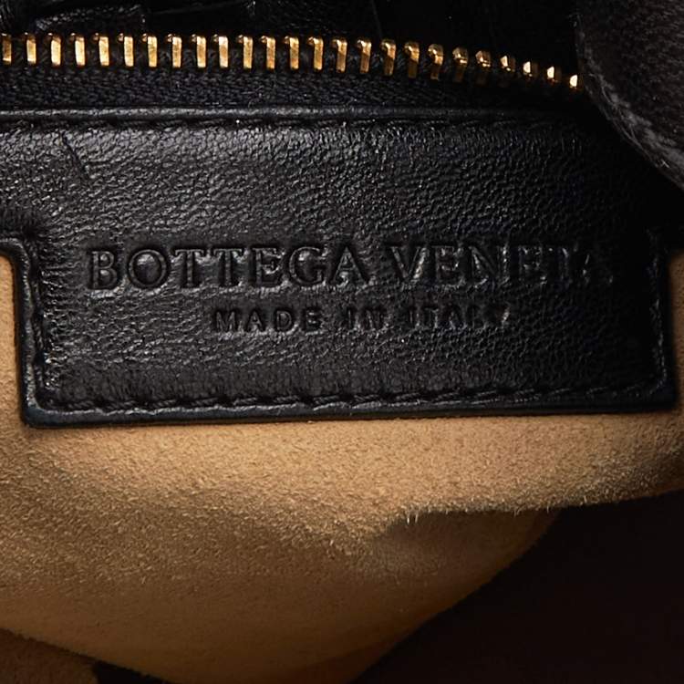 Pre Owned Bottega Veneta Intrecciato Leather Top Handle Bag