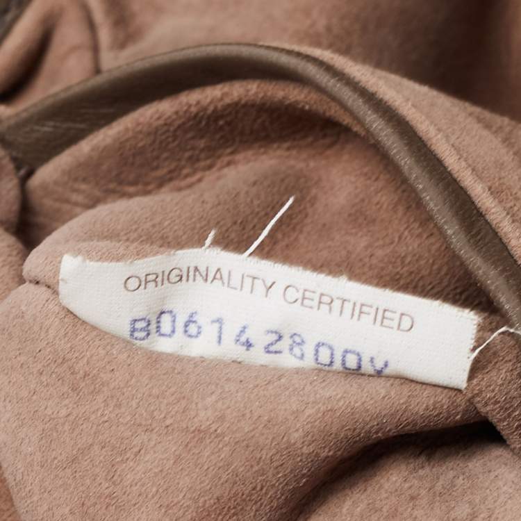 Pre Owned Bottega Veneta Brown Intrecciato Leather Backpack 