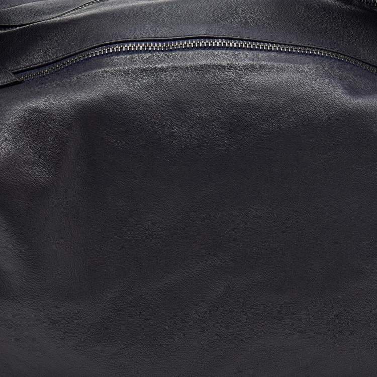 Pre Owned Bottega Veneta Purple Intrecciato Leather Knot Hobo