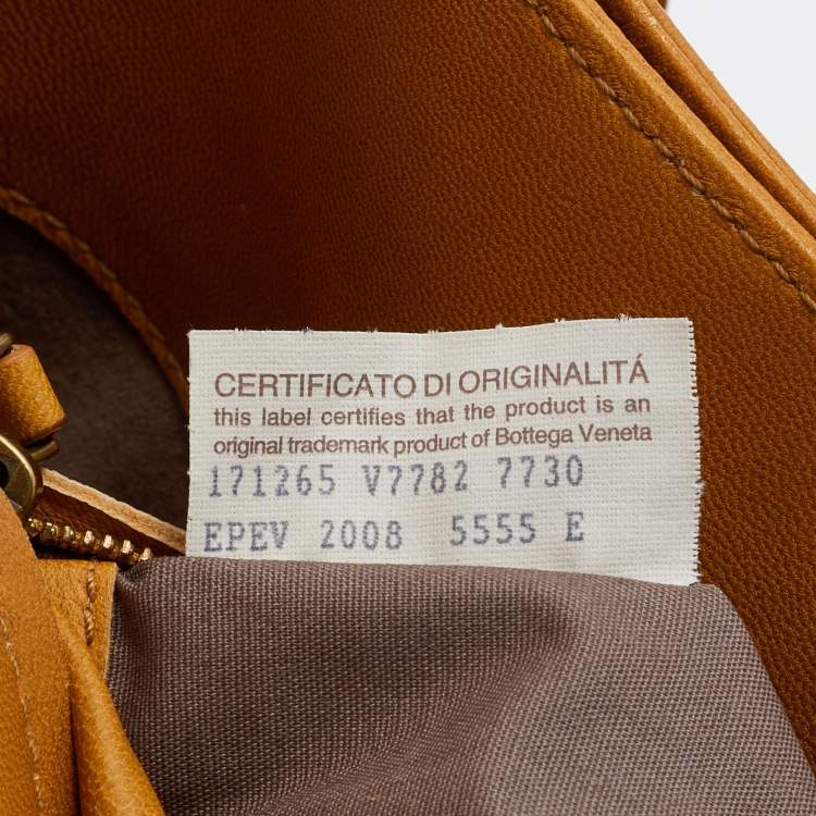Pre Owned Bottega Veneta Mustard Intrecciato Leather Roma Tote