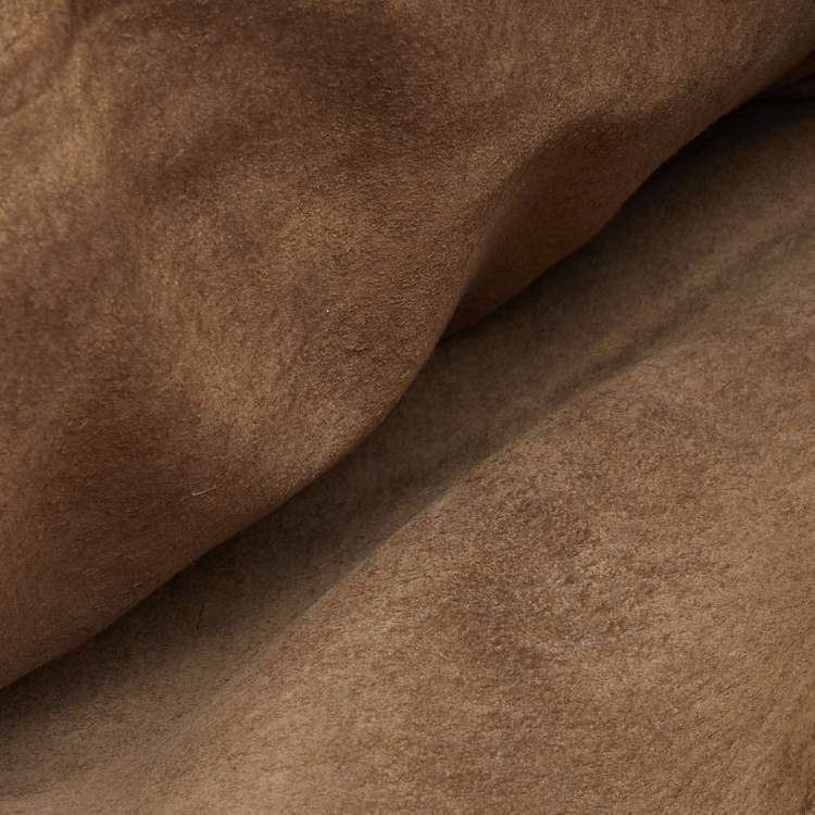 Pre Owned Bottega Veneta Off White Intreccaito Leather Olimpia Chain Shoulder Bag