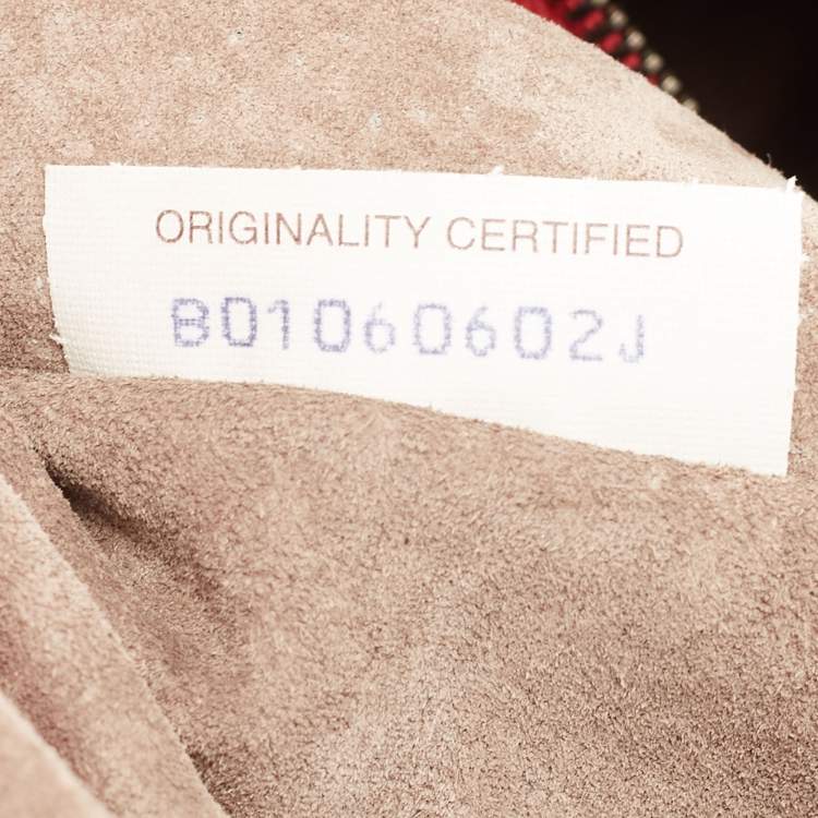 Pre Owned Bottega Veneta Red Intrecciato Leather Montaigne Satchel