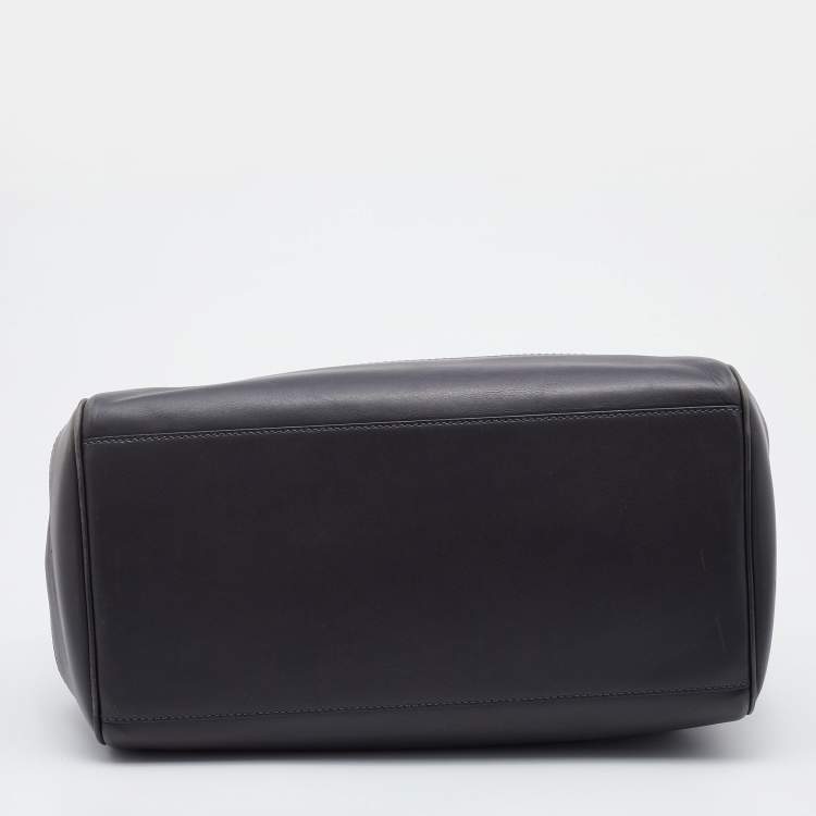 Pre Owned Bottega Veneta Grey Intrecciato Leather Tote