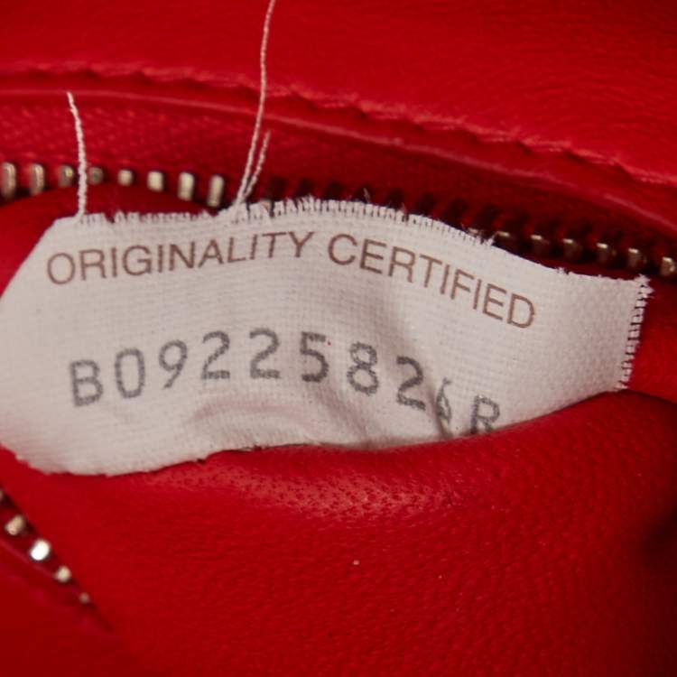 Pre Owned Bottega Veneta Red Intrecciato Leather Padded Cassette Top Handle Bag