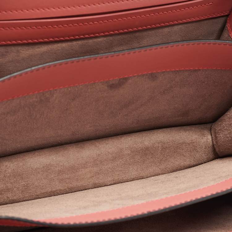 Pre Owned Bottega Veneta Old Rose Intrecciato Leather City Knot Shoulder Bag