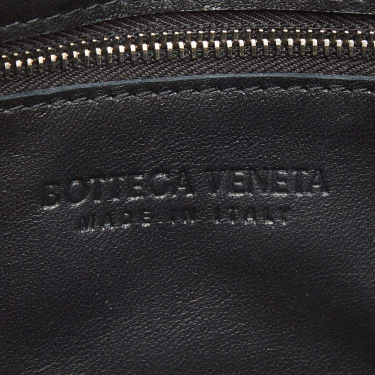 Pre Owned Bottega Veneta White Intrecciato Leather Cassette Shoulder Bag