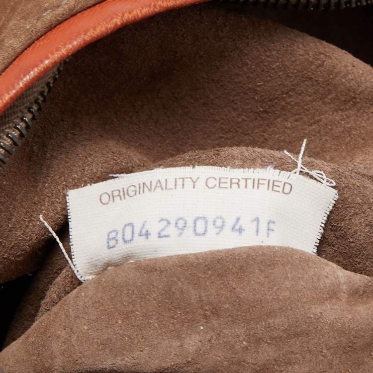 Pre Owned Bottega Veneta Two-Tone Brown Intrecciato Leather Large Hobo