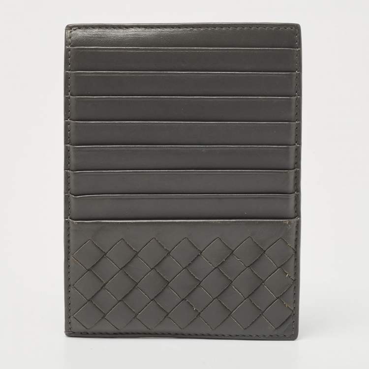 Bottega Veneta Intrecciato Leather Pouch - Women - Black Wallets and Cardholders