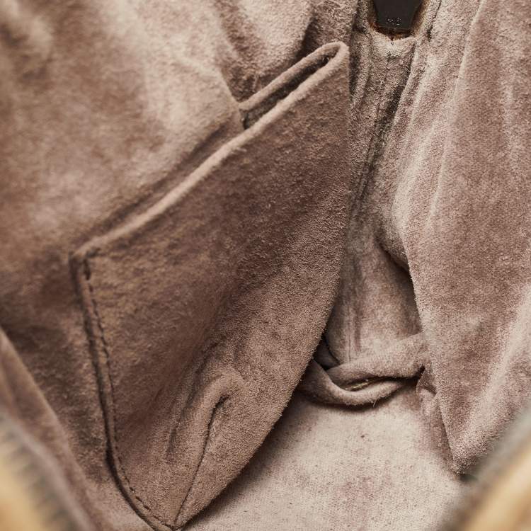 مملوكة مسبقًا Bottega Veneta Beige Intrecciato Leather Nodini Shoulder Bag