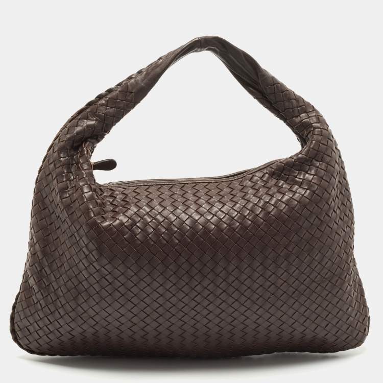 Authentic.Buy.Sell - Bottega Veneta Dark Brown Intrecciato Large