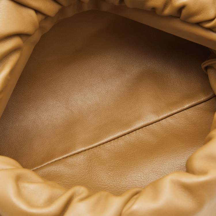 Pre Owned Bottega Veneta Brown Leather The Chain Pouch Shoulder Bag