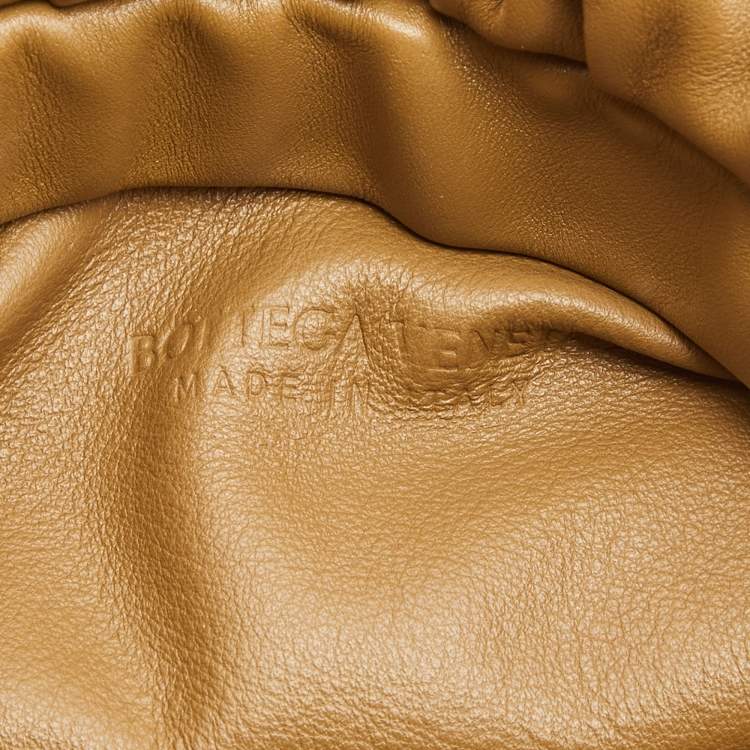 Pre Owned Bottega Veneta Brown Leather The Chain Pouch Shoulder Bag