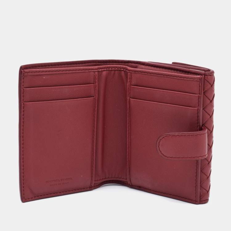 Bottega veneta compact outlet wallet