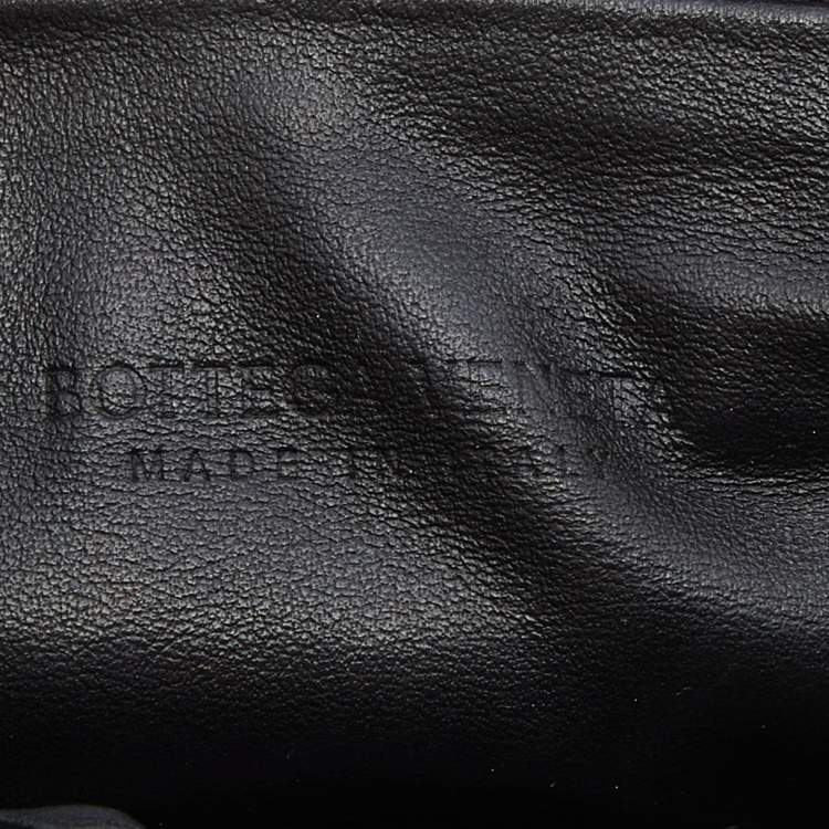 Pre Owned Bottega Veneta Black Intrecciato Leather Mini Jodie Hobo