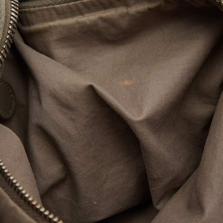 Pre Owned Bottega Veneta Grey Intrecciato Leather Hobo