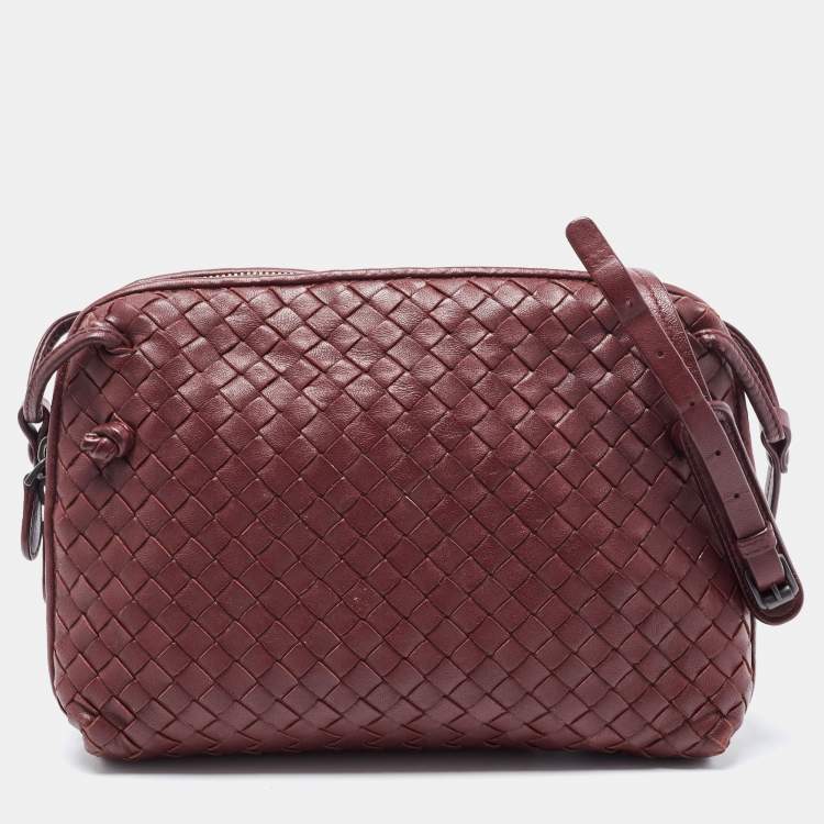 Bottega veneta nodini discount intrecciato crossbody bag