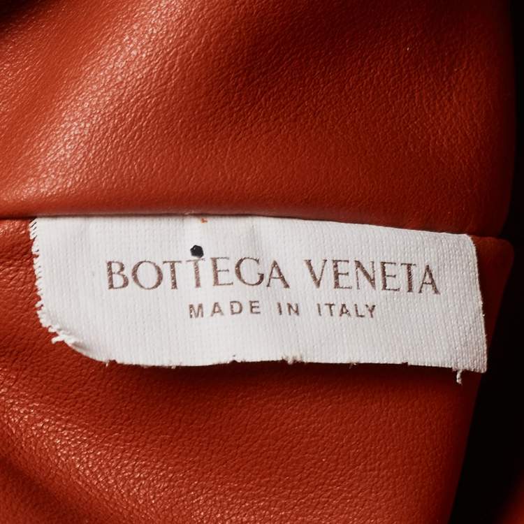 Pre Owned Bottega Veneta Brown Leather The Chain Pouch Bag