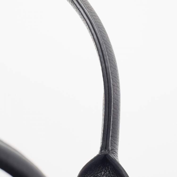 Pre Owned Bottega Veneta Black Intrecciato Leather Arco Tote