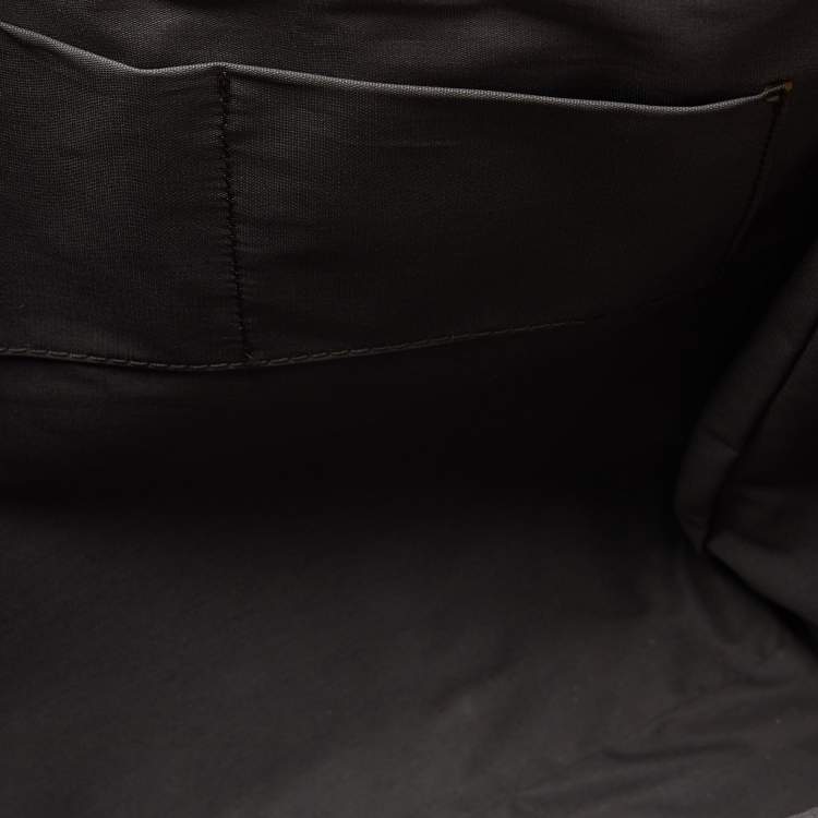 Pre Owned Bottega Veneta Multicolor Leather Shopper Tote