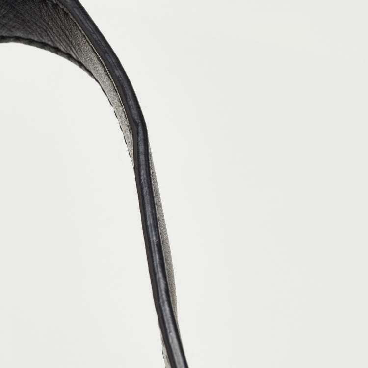 Pre Owned Bottega Veneta Black Intrecciato Leather Shopper Tote