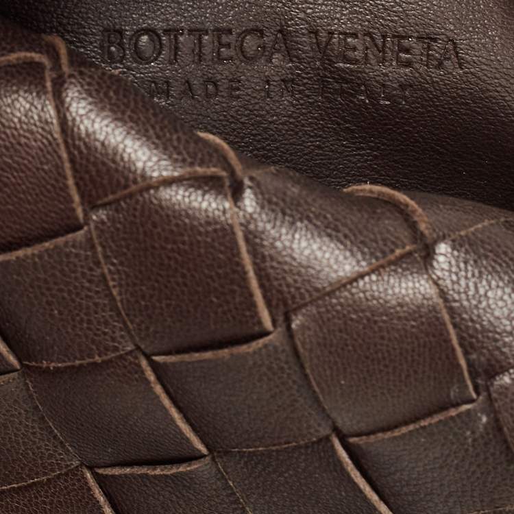 Pre Owned Bottega Veneta Fondant Intrecciato Leather Mini Jodie Hobo