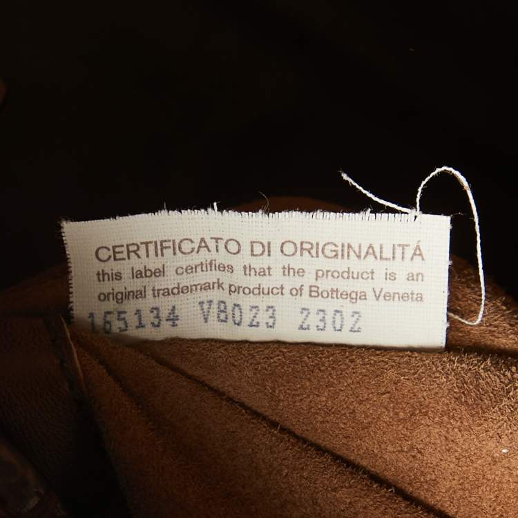 مملوكة مسبقًا Bottega Veneta Brown Crocodile Side Pockets Satchel