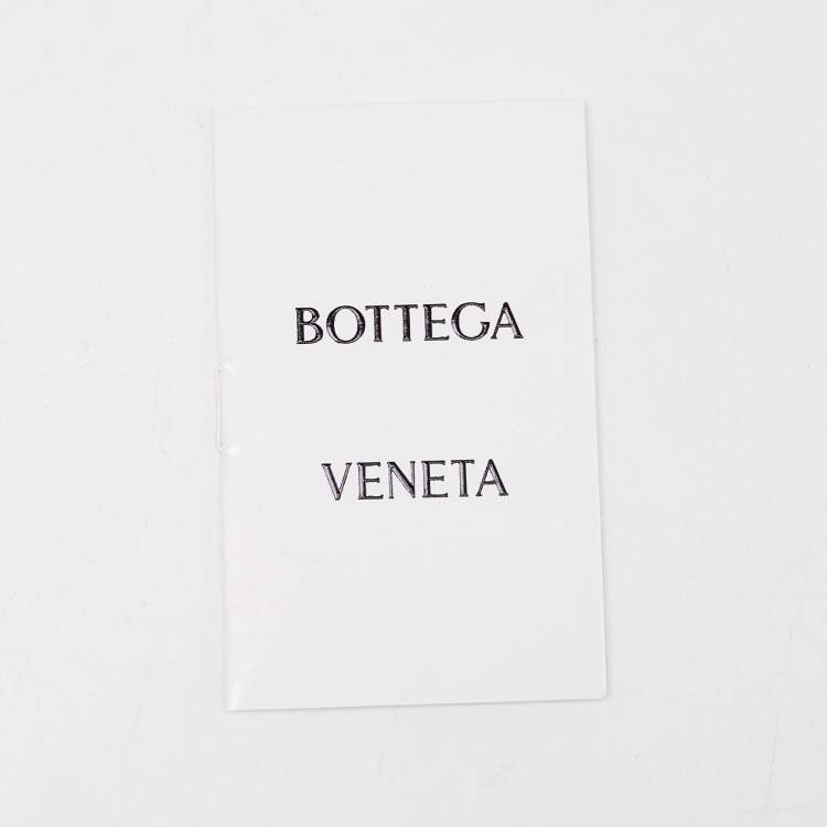 Pre Owned Bottega Veneta Pale Orange Leather Chain Cassette Top Handle Bag