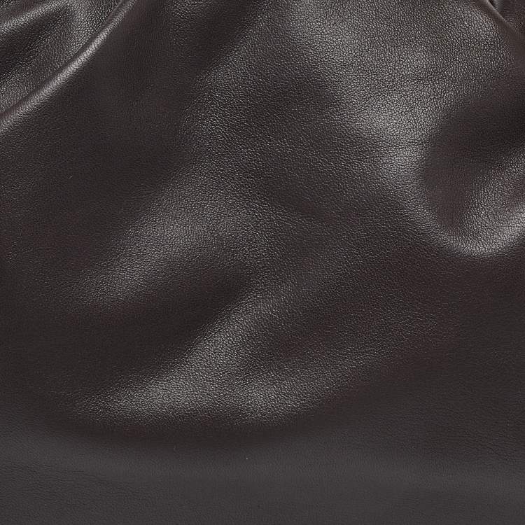 Pre Owned Bottega Veneta Brown Leather The Chain Pouch Bag